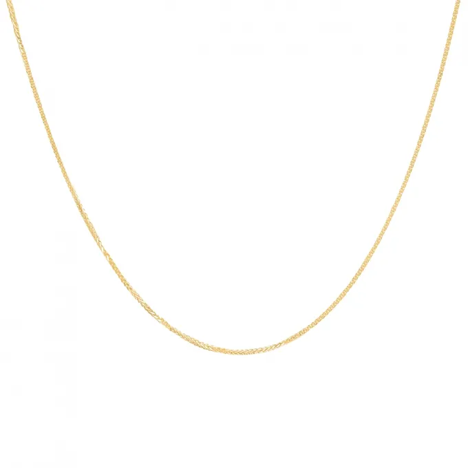 Łańcuszek 45 cm; złoty