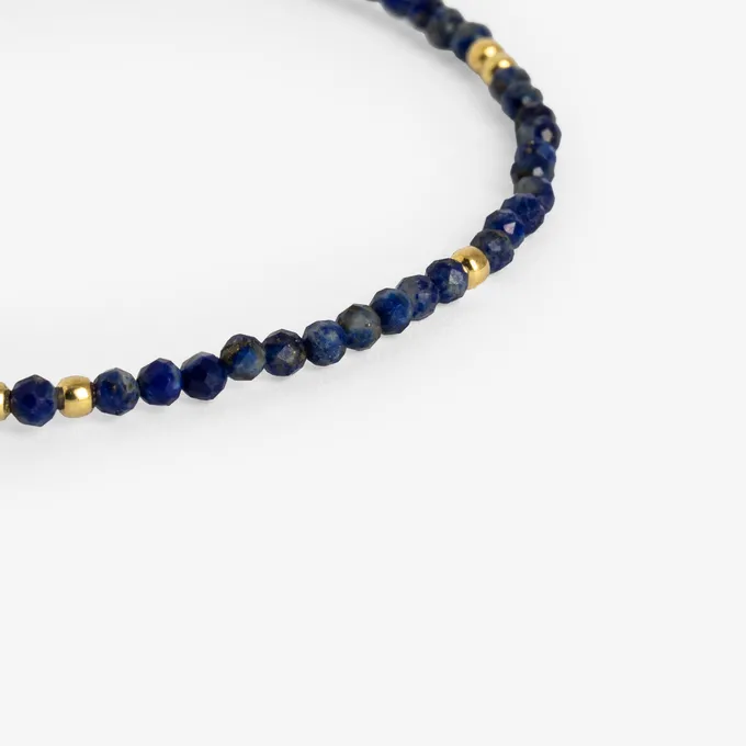 BRANSOLETKA Z LAPIS LAZULI