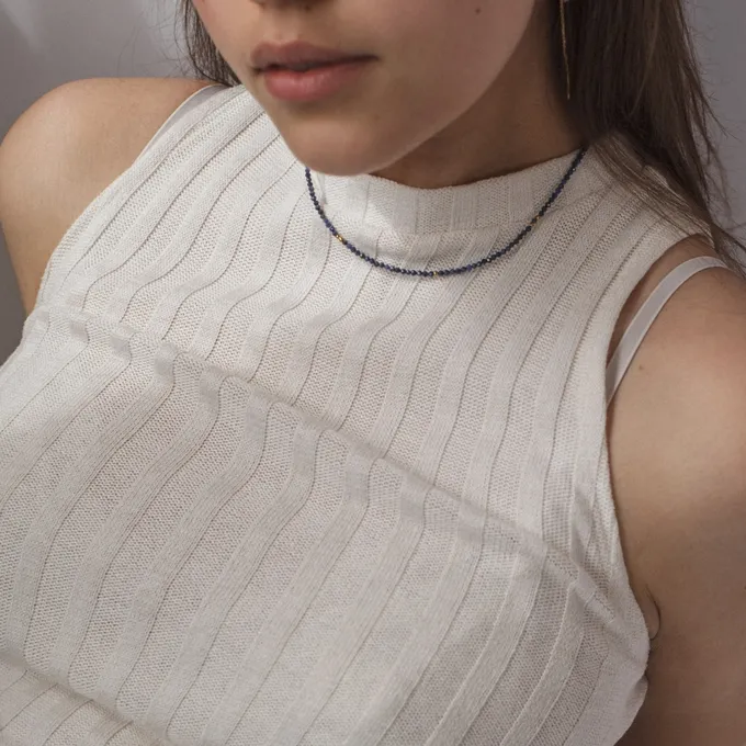 CHOKER Z LAPIS LAZULI