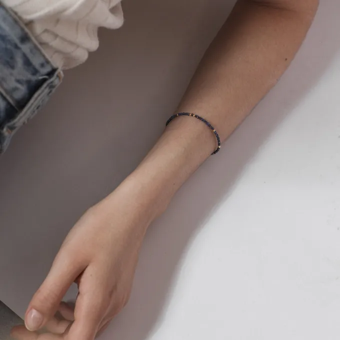 BRANSOLETKA Z LAPIS LAZULI