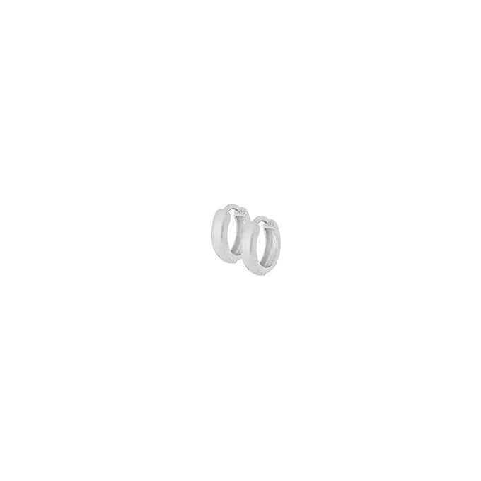 KOLCZYKI KÓŁKA 0,6 CM; SREBRNE