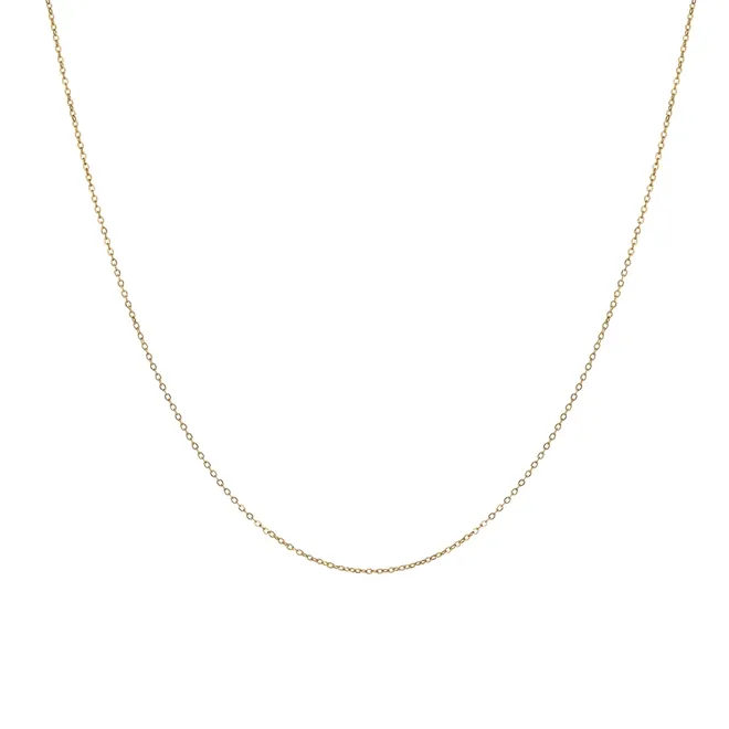 ŁAŃCUSZEK ZŁOTY 44 CM
