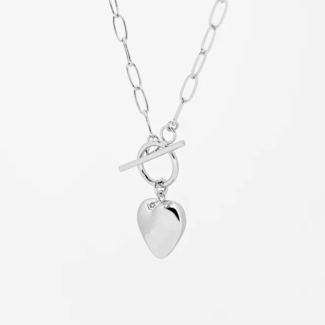CHOKER Z SERCEM; RODOWANY